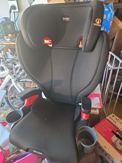 Used Britax Booster Car Seat with Back
