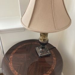 End Table And Lamp 