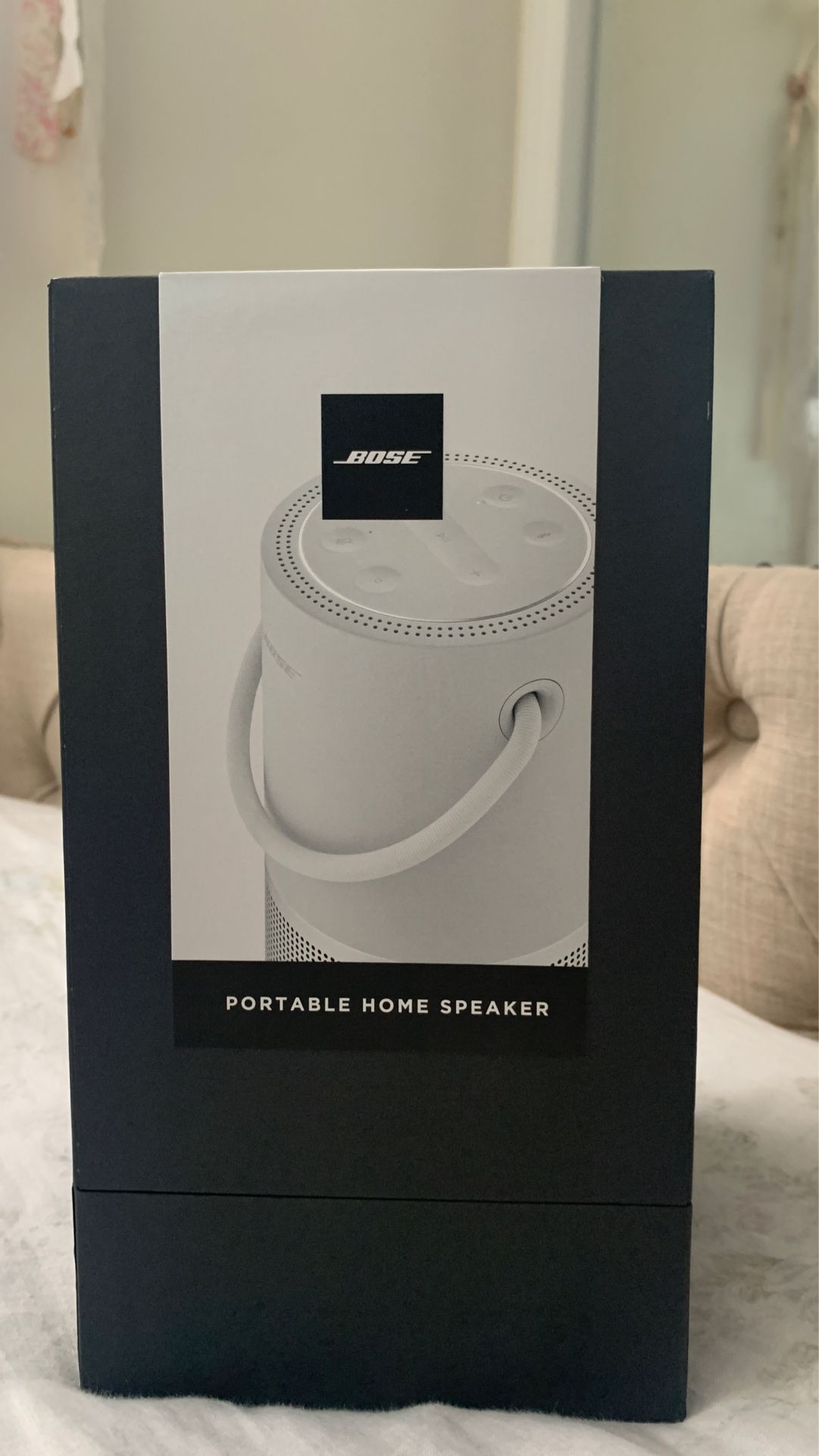 Bose Portable Home Speaker with portable home speaker charging cradle