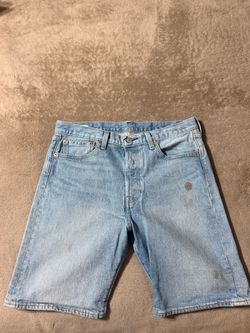 Blue LEVI jorts