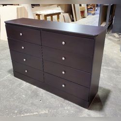 Eight drawers dresser with rails / 8 drawers dresser with rails