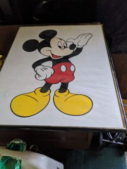 Vintage Mickey and Minnie posters