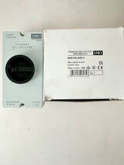 Solar - IMO Enclosed DC Switch