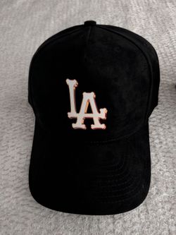 LA Snapback hat Suede