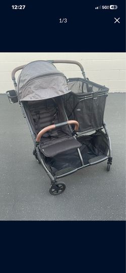 Stroller with cart