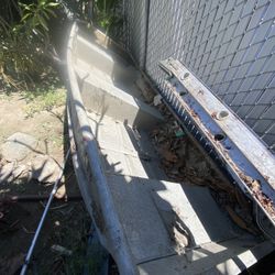 810’ Aluminum  John Boat