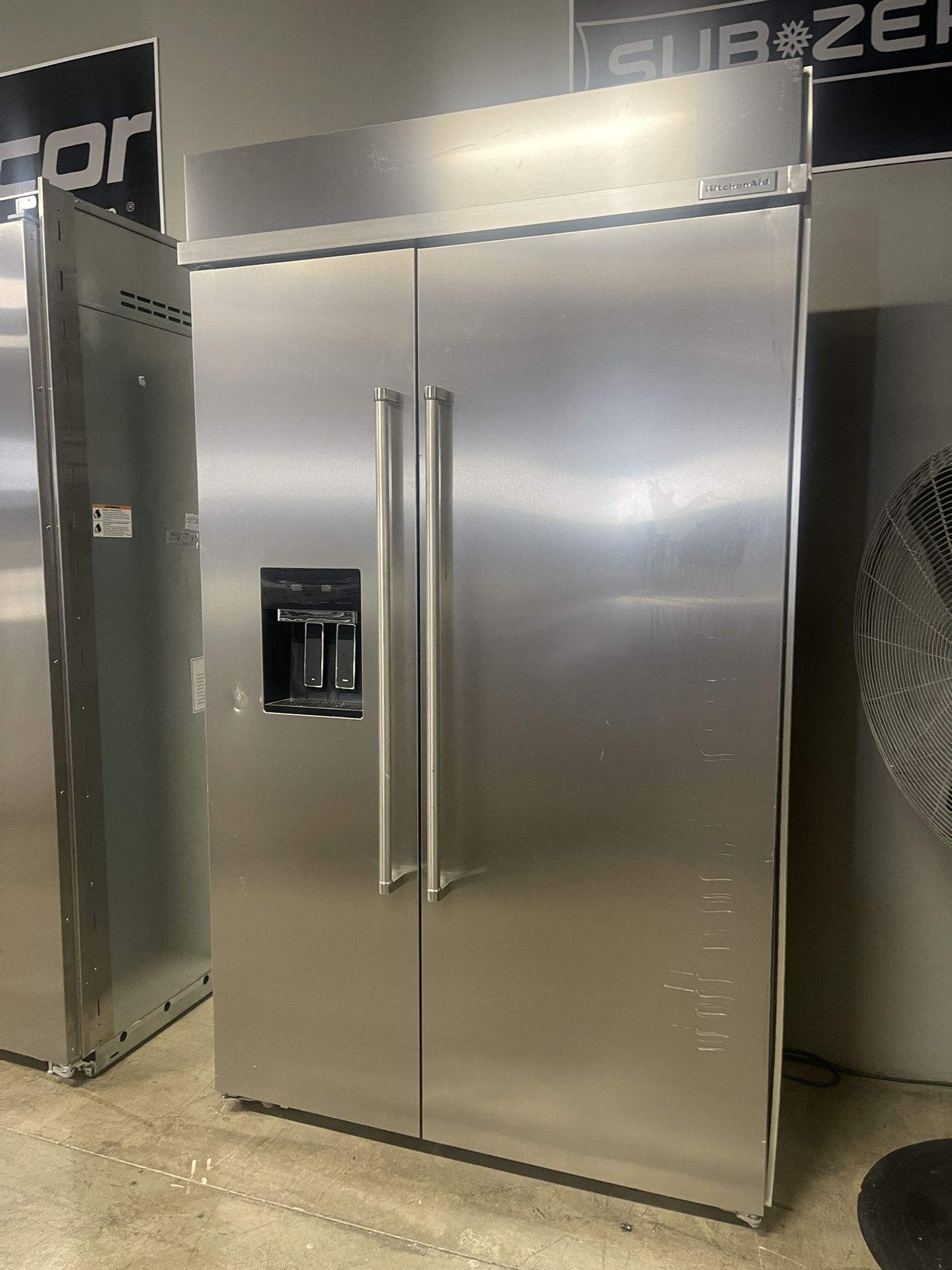 KITCHEN AID 48 BUILT IN REFRIGERATOR