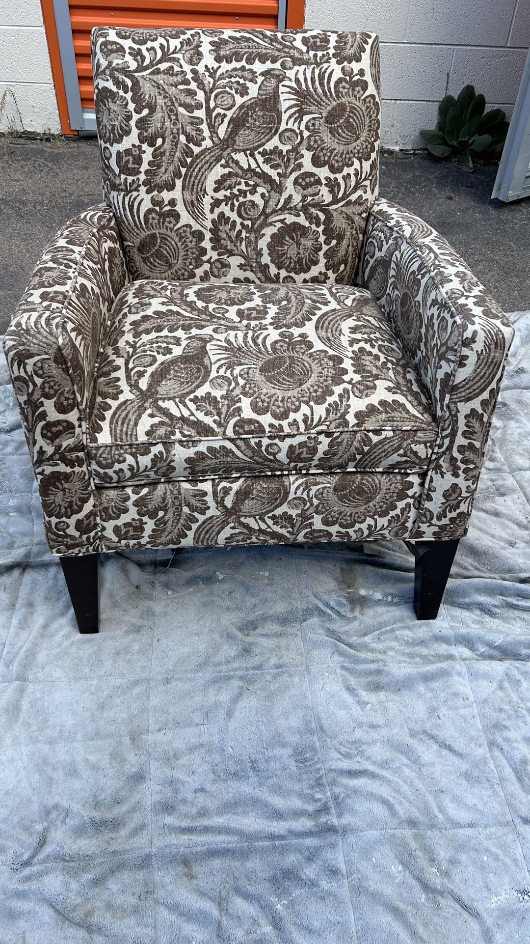 accent chair armchair fabric seat multi color Pattern(address in description)