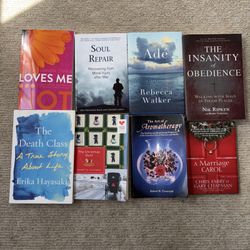 Book Lot Mixed Titles Fiction Nonfiction Hardcover Paperback Collection Set Deal