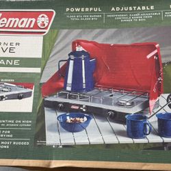 Camping 2 Burner Stove 