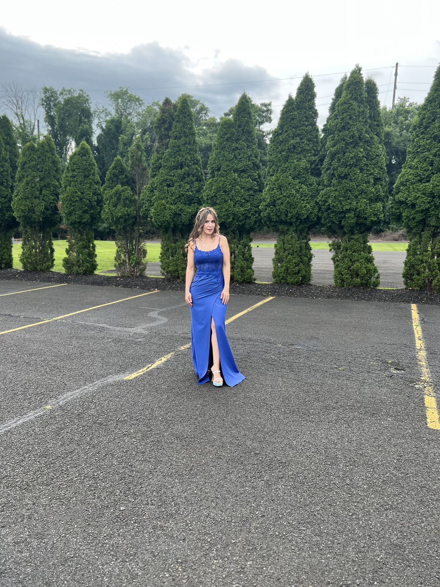 Dress π Blue For Party Size 2