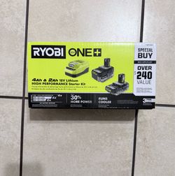Ryobi Battery Kit
