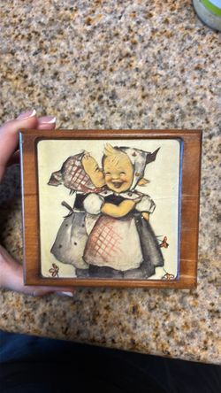 Antique music box