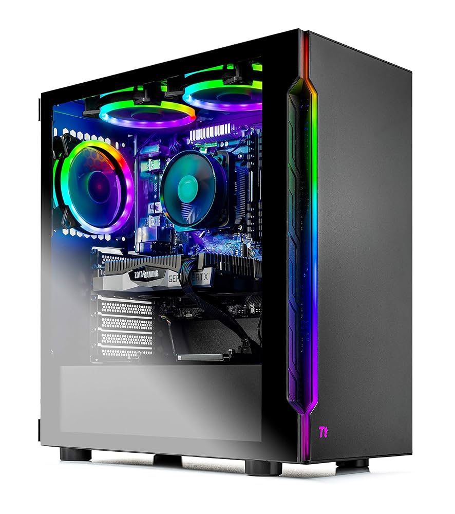 Skytech Shadow PC CASE W/ FANS