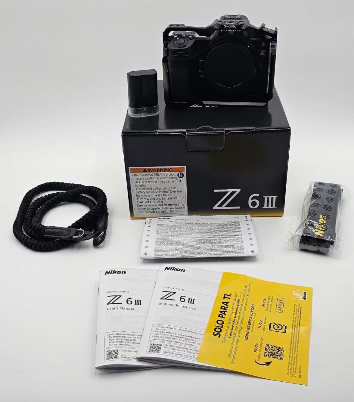 Nikon Z6III FX Format Mirrorless camera body only