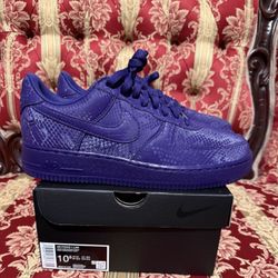 Kobe Nike Air Force 1 Purple Sz 10.5 