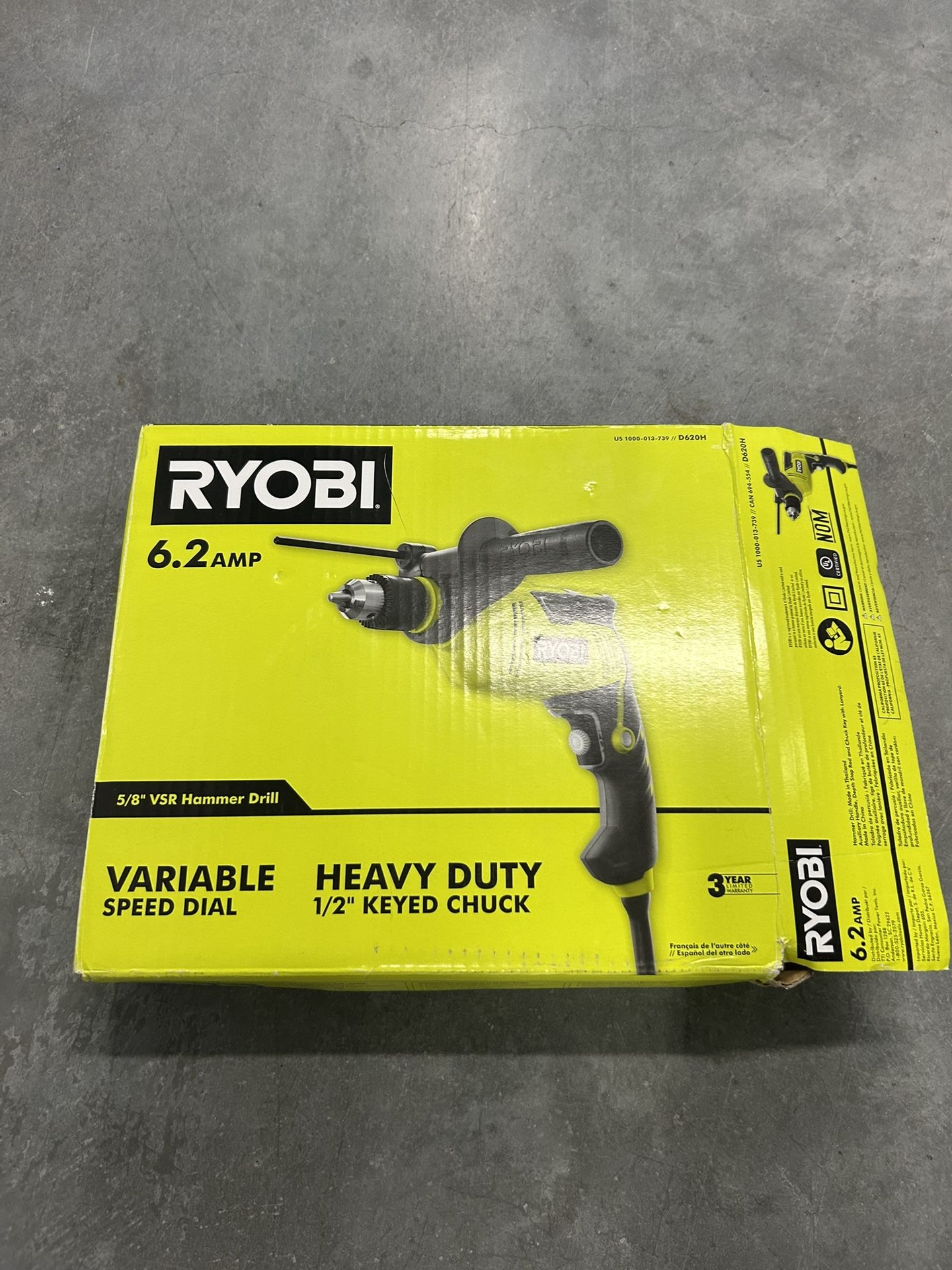 5/8” VSR Hammer Drill