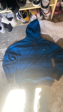 Large Vans zip up hoodie