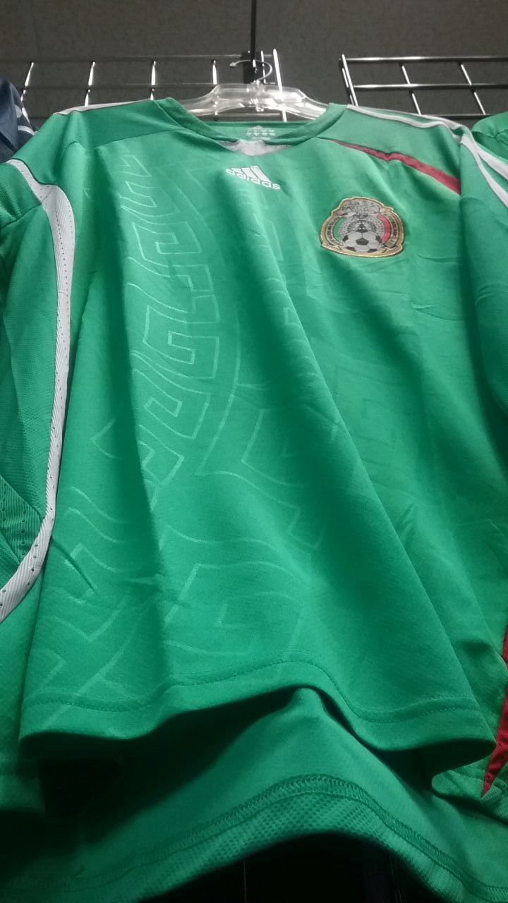 seleccion mexicana playera camisa camiseta azteca verde uniforme