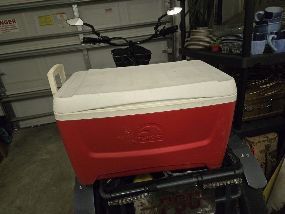 Igloo Red Cooler