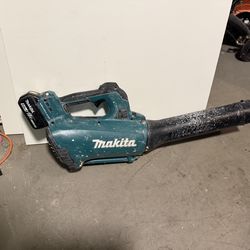 Makita blower and 1 battery