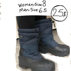 Women's snow boots great condition size 8 pick up downtown LA near Union Station cash or Zelle