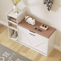 Storage Bench Shoe Storage Cabinet
