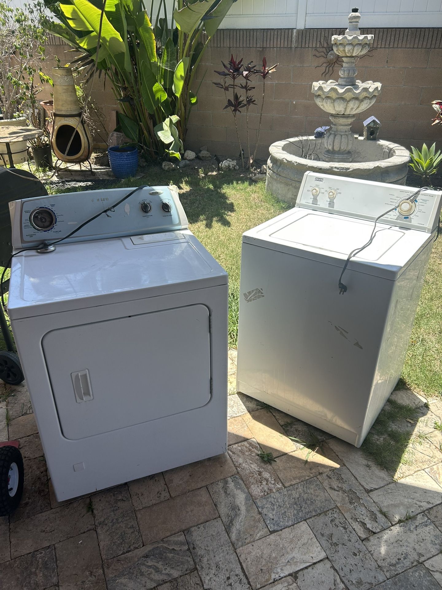 Whirlpool Roper Washer Dryer