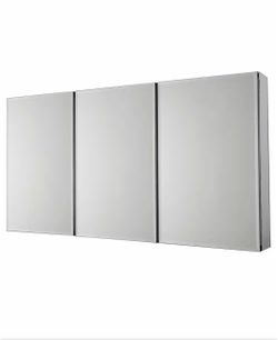 48 in. W x 26 in. H Rectangular Medicine Cabinet with Mirror