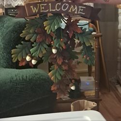 Metal Welcome Sign 