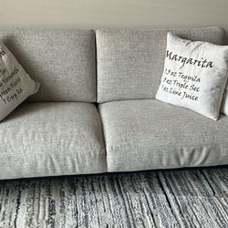 Beige Sofa 