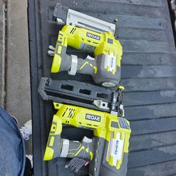 Ryobi nail guns