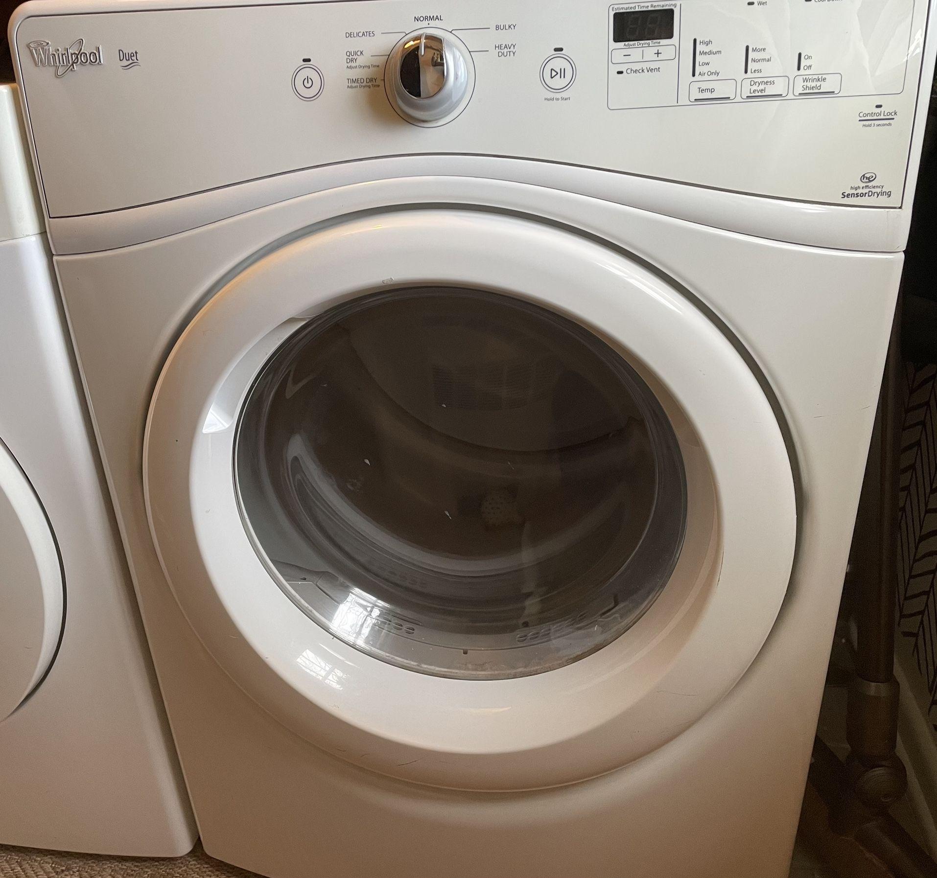 Whirlpool dryer