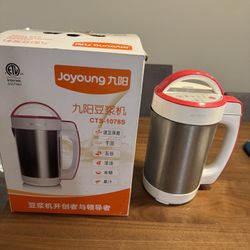 Joyoung Soymilk Maker CTS-1078S – With Box – Works Great