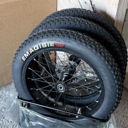 20” x 4” Maqisi Fat Tire-E-bike Tire | High-Performance | Electric Bike Tire (3 Tires)