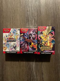 Pokemon Bundle Lot | Prismatic, Ascended hero’s , destined rivals