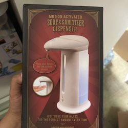 Motion Activated Soap And Sanitizer Dispenser