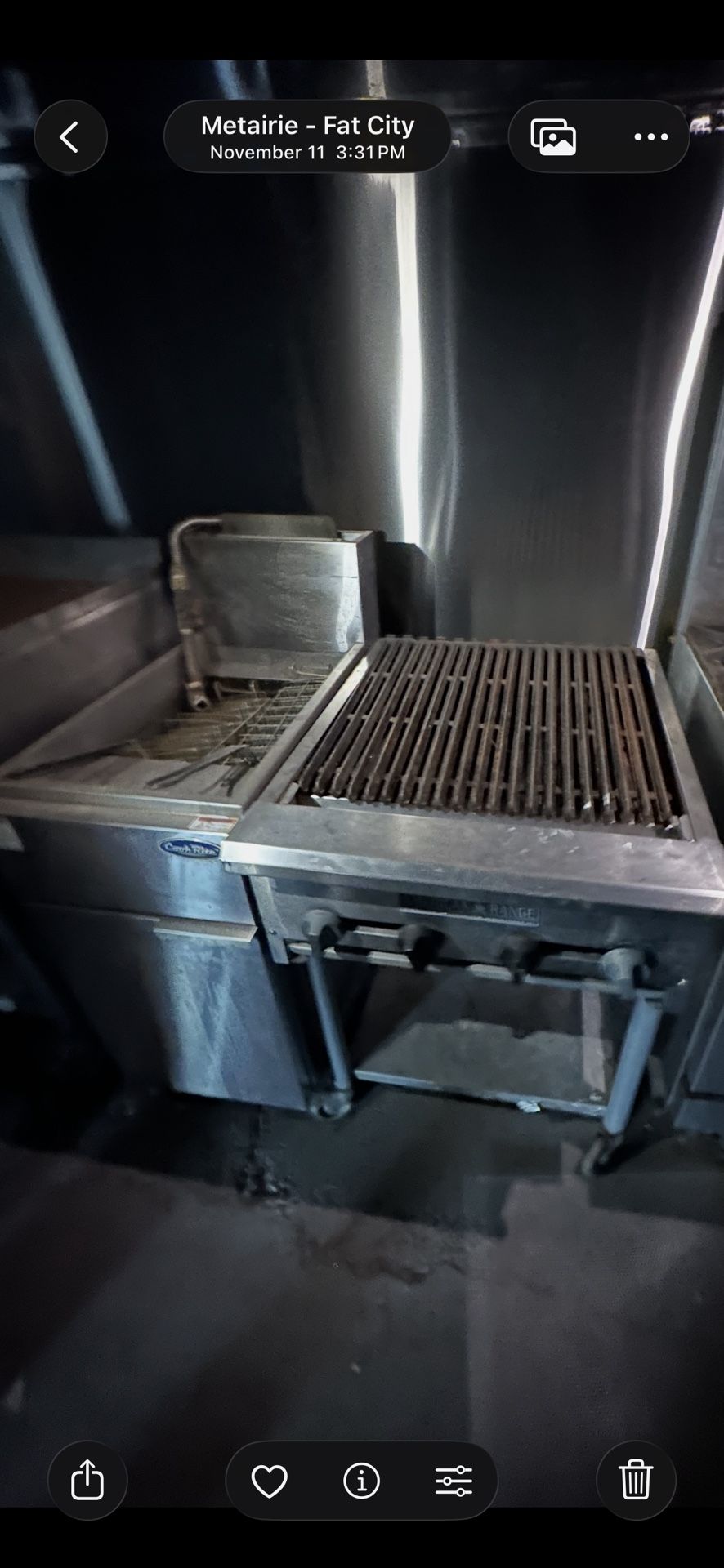 Fryer And Grill