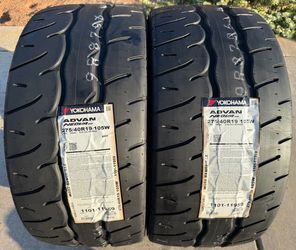 BRAND NEW 275/40R19 Yokohama ADVAN Neova AD09 Tires 275-40-19 275 40 19 Like Michelin Sport 4S! $199 EACH