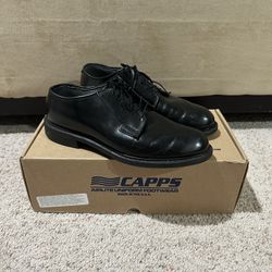 Men’s Black Military Dress Shoes