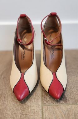 Nina Leather Pump Heels $20.