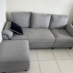 Convertible sectional sofa couch