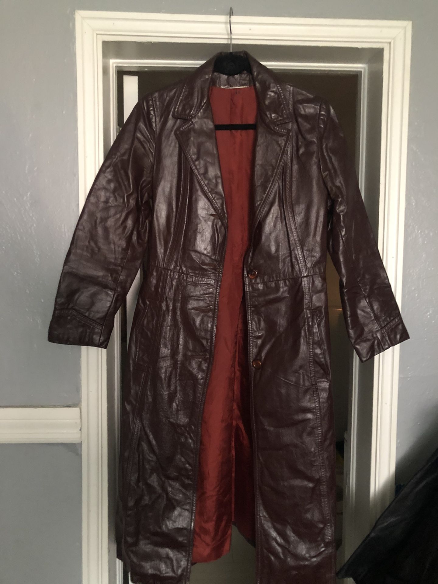 Leather jacket small