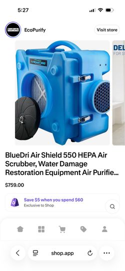 Air shield 550