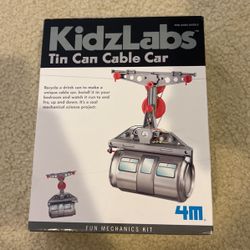 Kidzlabs Tin Can Cable Car