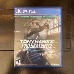 Tony Hawk’s Pro Skater 1 + 2 PS4