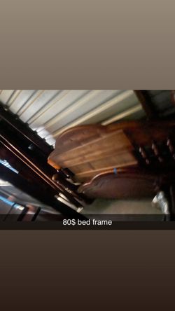 King size bed set 80$