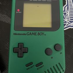 Green Nintendo Gameboy DMG Play it Loud FOR PARTS