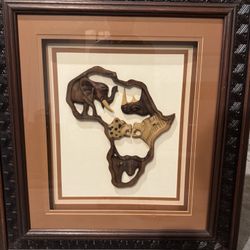 Beautiful Hand Carved Art For Wall Hanging