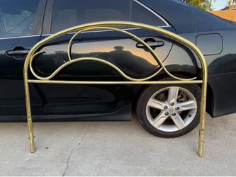1980’s vintage brass headboard - queen sz